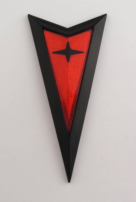 thumbnail image 2 of GTOG8TA Chrome Front & Rear Arrowhead Emblem Set For 2004-2006 Pontiac GTO 2 of 5