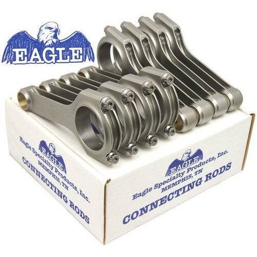 Eagle GM LS1 4340 Forged H-Beam Rods - 6.100