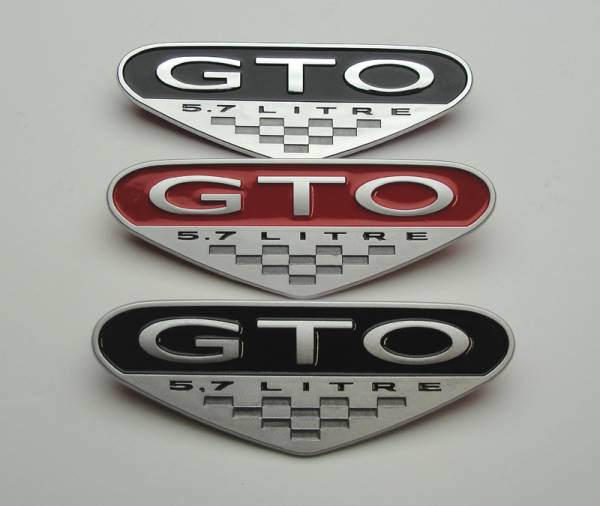 Max Performance 04 GTO 5.7L Fender Badge, Each