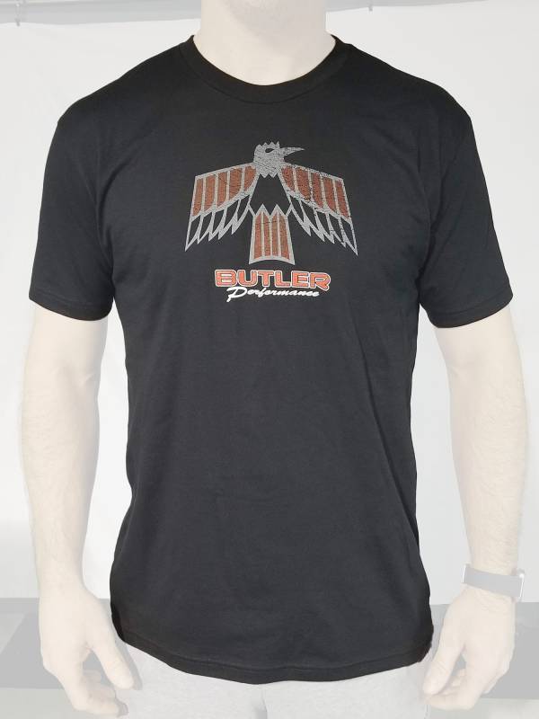 Butler LS - Pontiac Firebird T-Shirt, Black, Small-4XL BPI-TS-BP1616