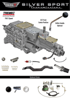  67-69 Camaro, Firebird, F-Body, SST Tremec Perfect-Fit 5 Speed TKO 600 Transmission Kit, Manual  to TKO